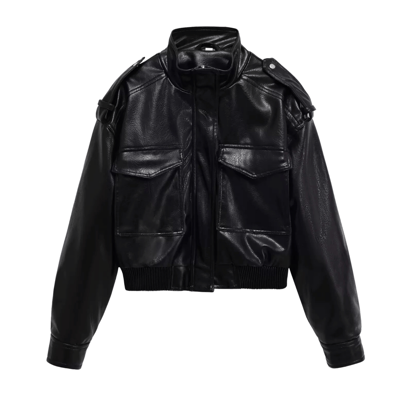 "Yara" Bomber Lederjacke